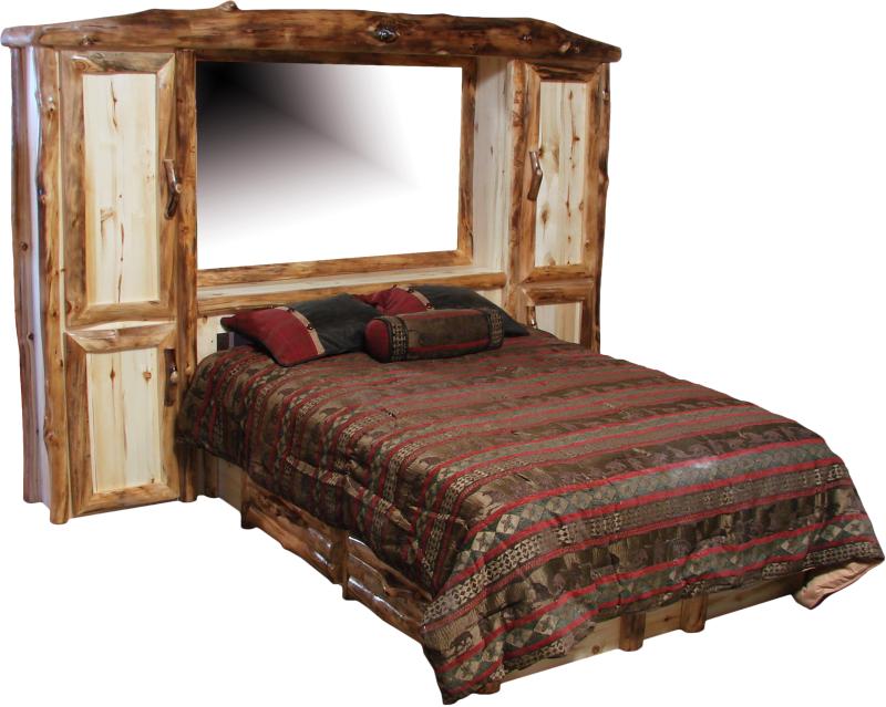 Williams Log Cabin Furniture Pier Headboards
