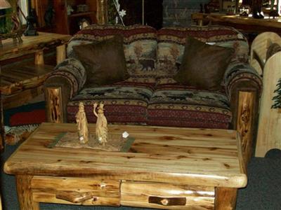 Williams Log Cabin Furniture - Log Living Room